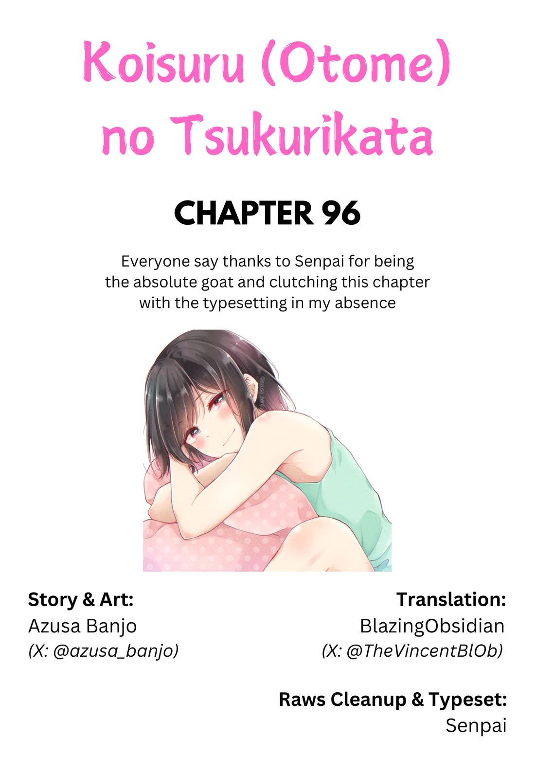 I turned my childhood friend (♂) into a girl Chapter 96 page 1 - Chapter 96