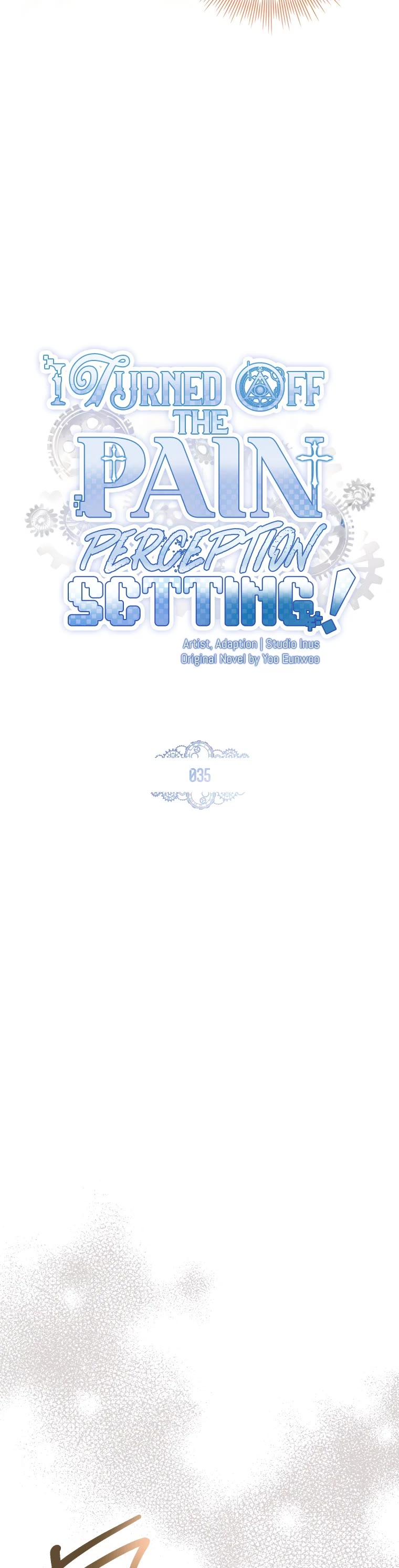I Turned off the Pain Perception Setting! Chapter 35 page 20 - Chapter 35
