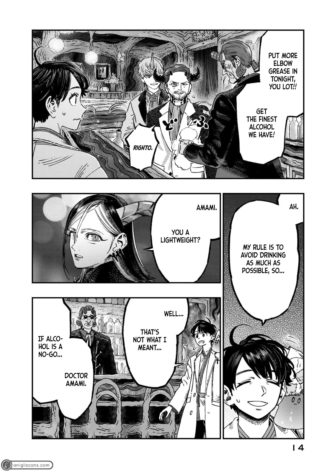 I Used High-Level Medicine to Counter Magic Chapter 14 page 13 - Chapter 14
