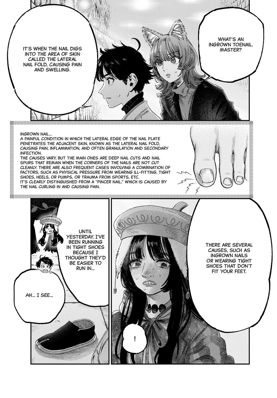 I Used High-Level Medicine to Counter Magic Chapter 42 page 1 - Chapter 42: Ingrown Toenail