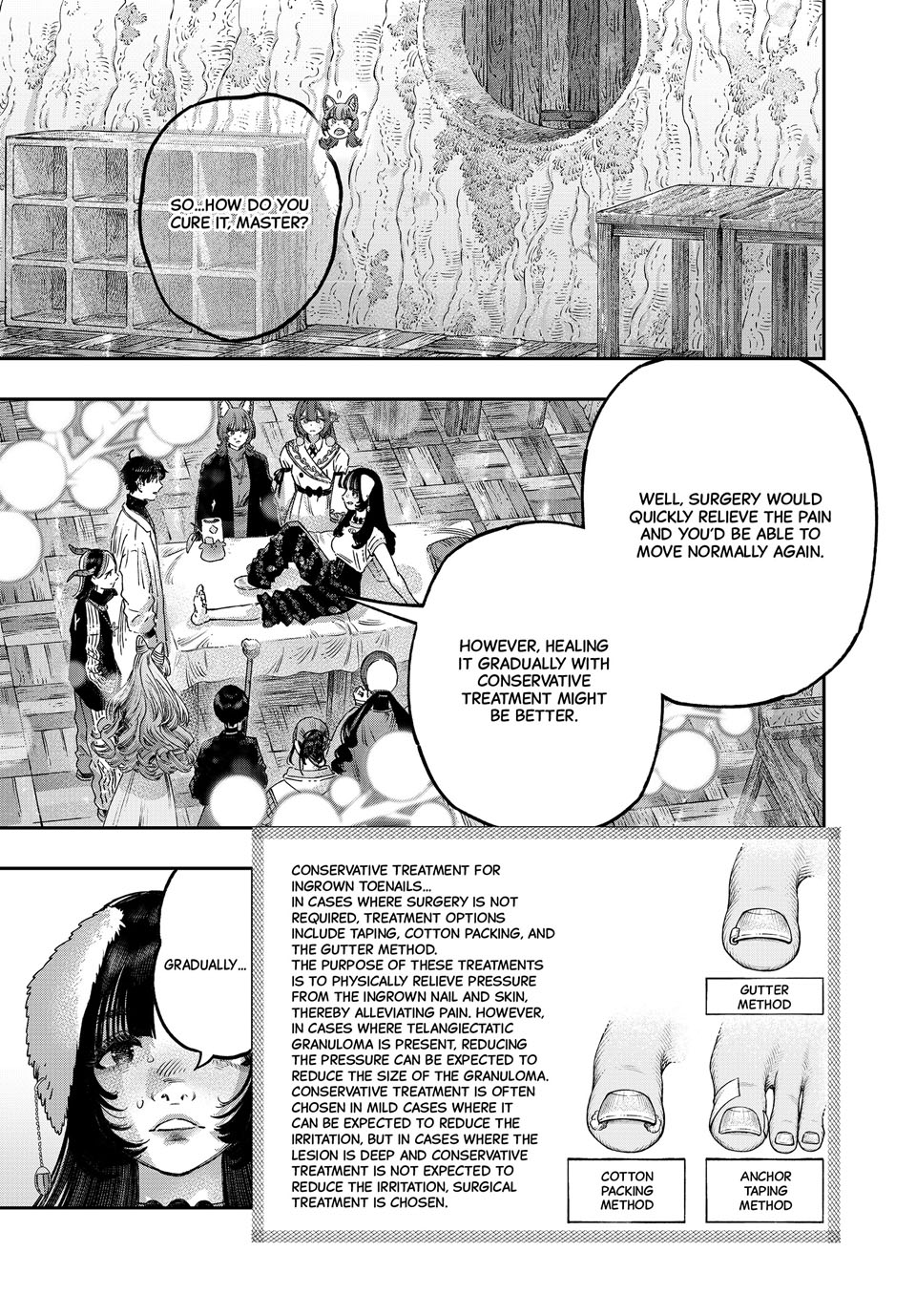 I Used High-Level Medicine to Counter Magic Chapter 42 page 5 - Chapter 42: Ingrown Toenail