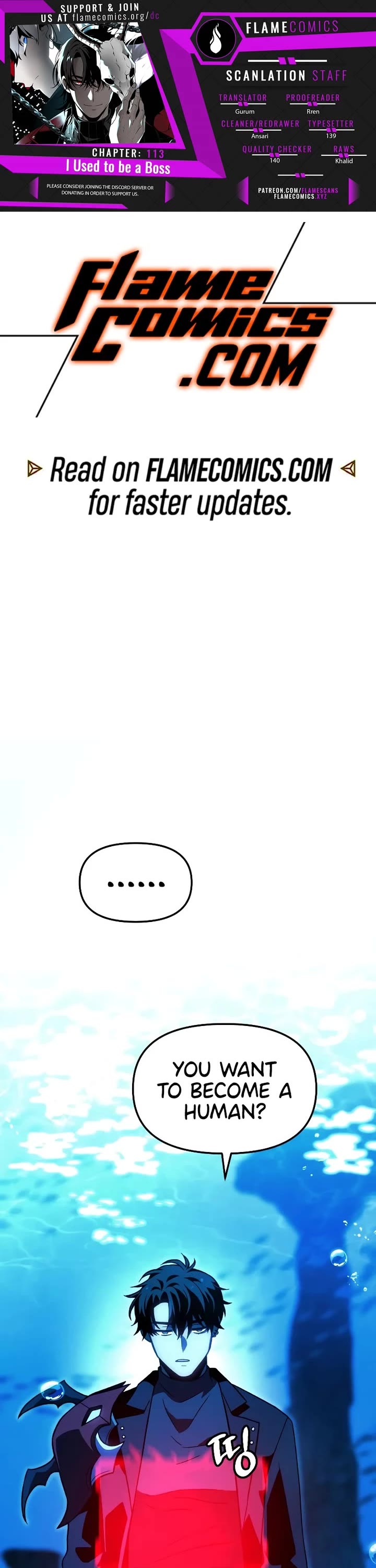 I Used to Be a Boss Chapter 113 page 1 - Chapter 113