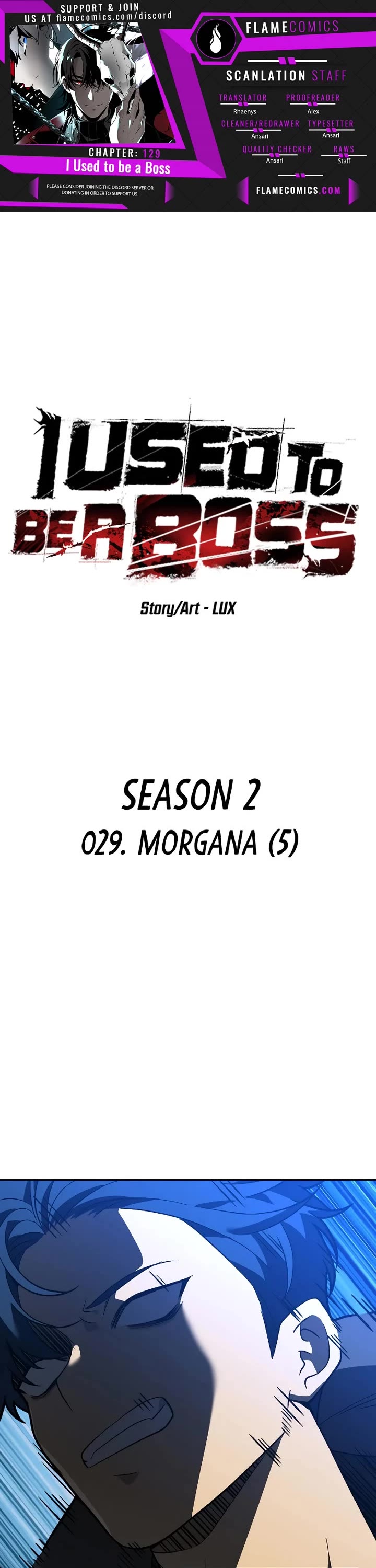 I Used to Be a Boss Chapter 129 page 1 - Chapter 129: Morgana (5)