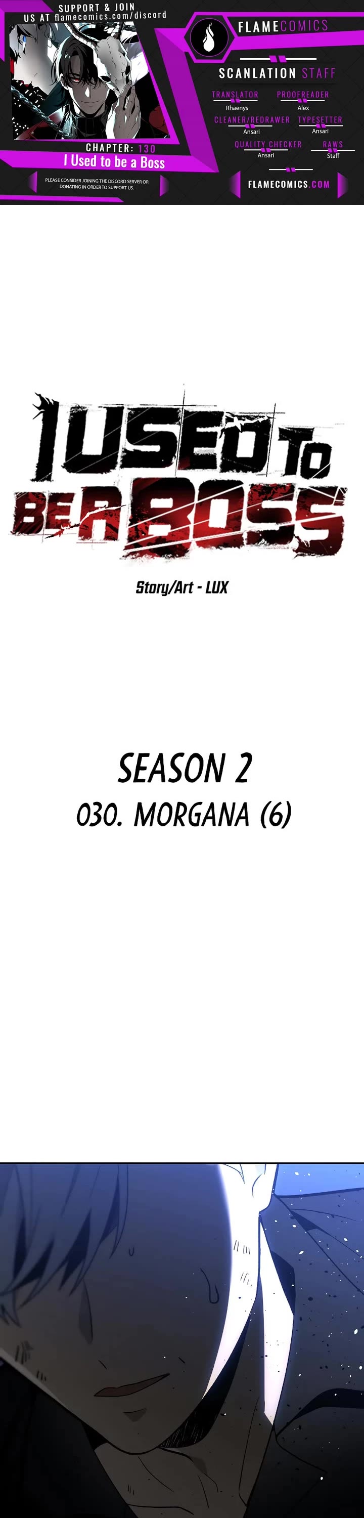 I Used to Be a Boss Chapter 130 page 1 - Chapter 130: Morgana (6)