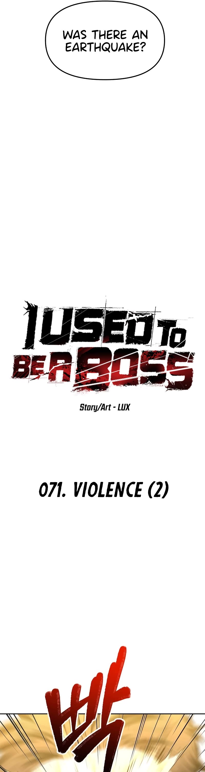 I Used to Be a Boss Chapter 71 page 10 - Chapter 71