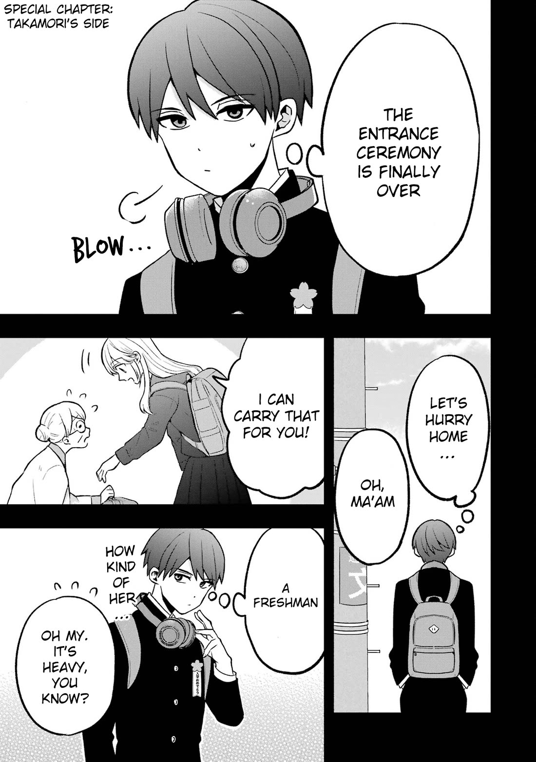 I Wanna Shut up Takamori-kun!! Chapter 0 page 1 - Chapter 0: Special Chapter