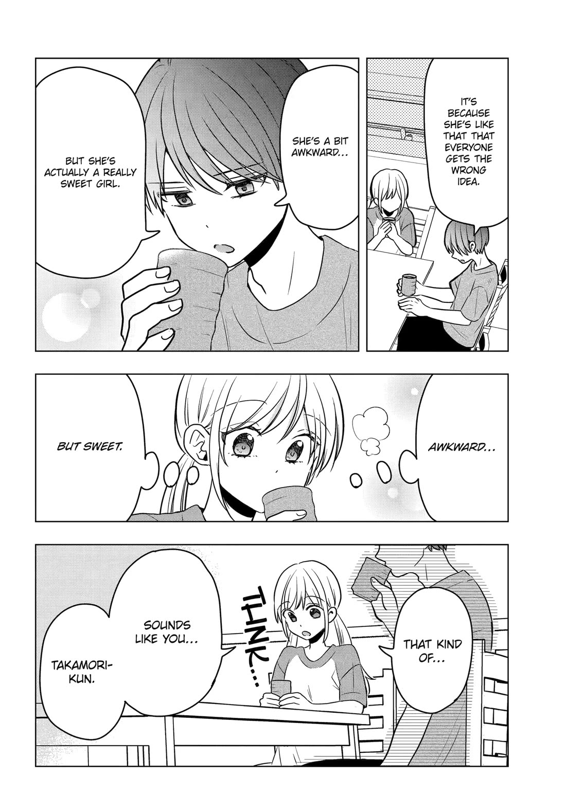 I Wanna Shut up Takamori-kun!! Chapter 10 page 14 - Chapter 10