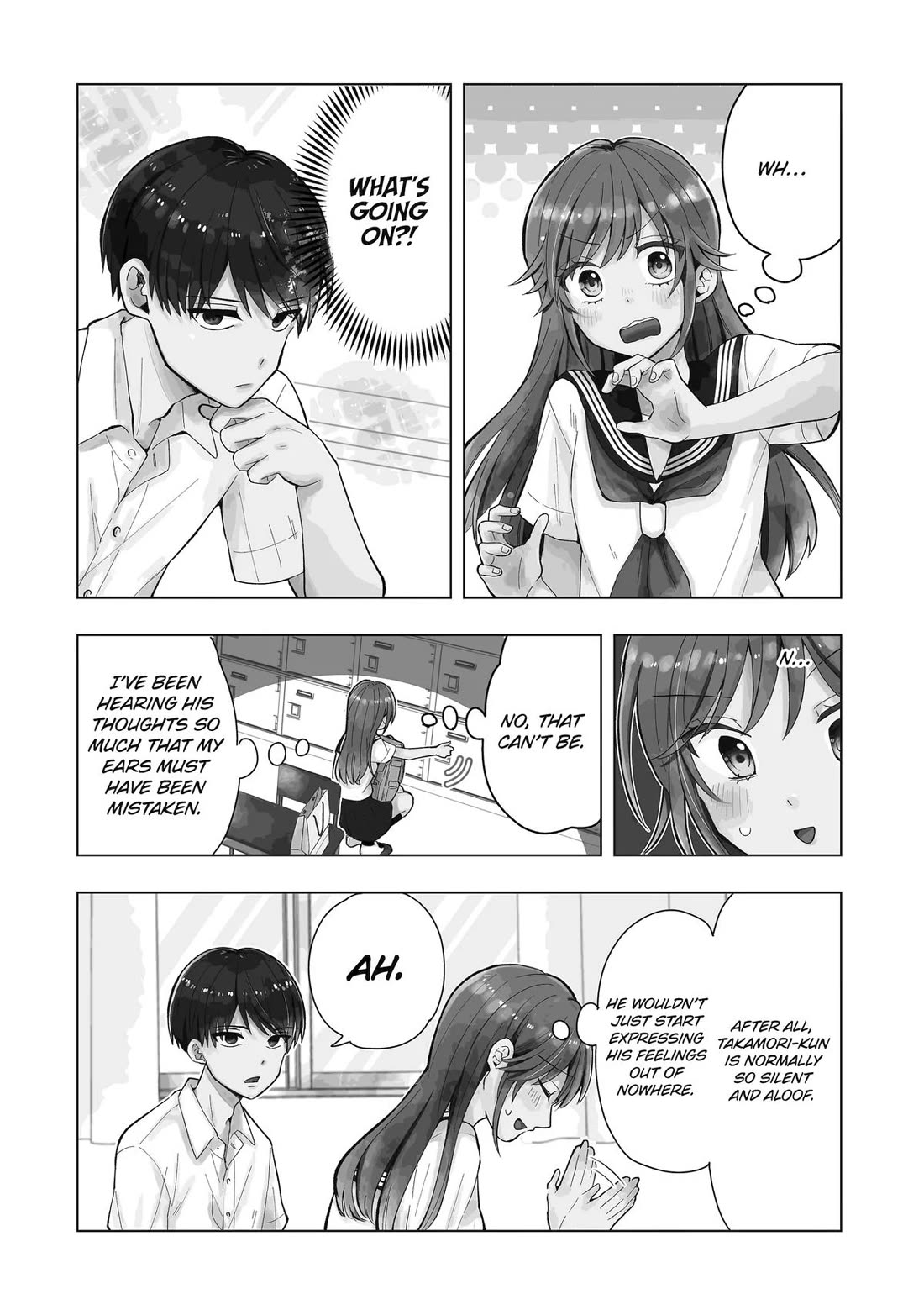 I Wanna Shut up Takamori-kun!! Chapter 11 page 3 - Chapter 11