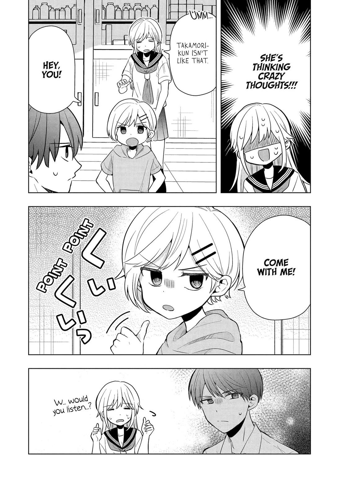 I Wanna Shut up Takamori-kun!! Chapter 12 page 8 - Chapter 12