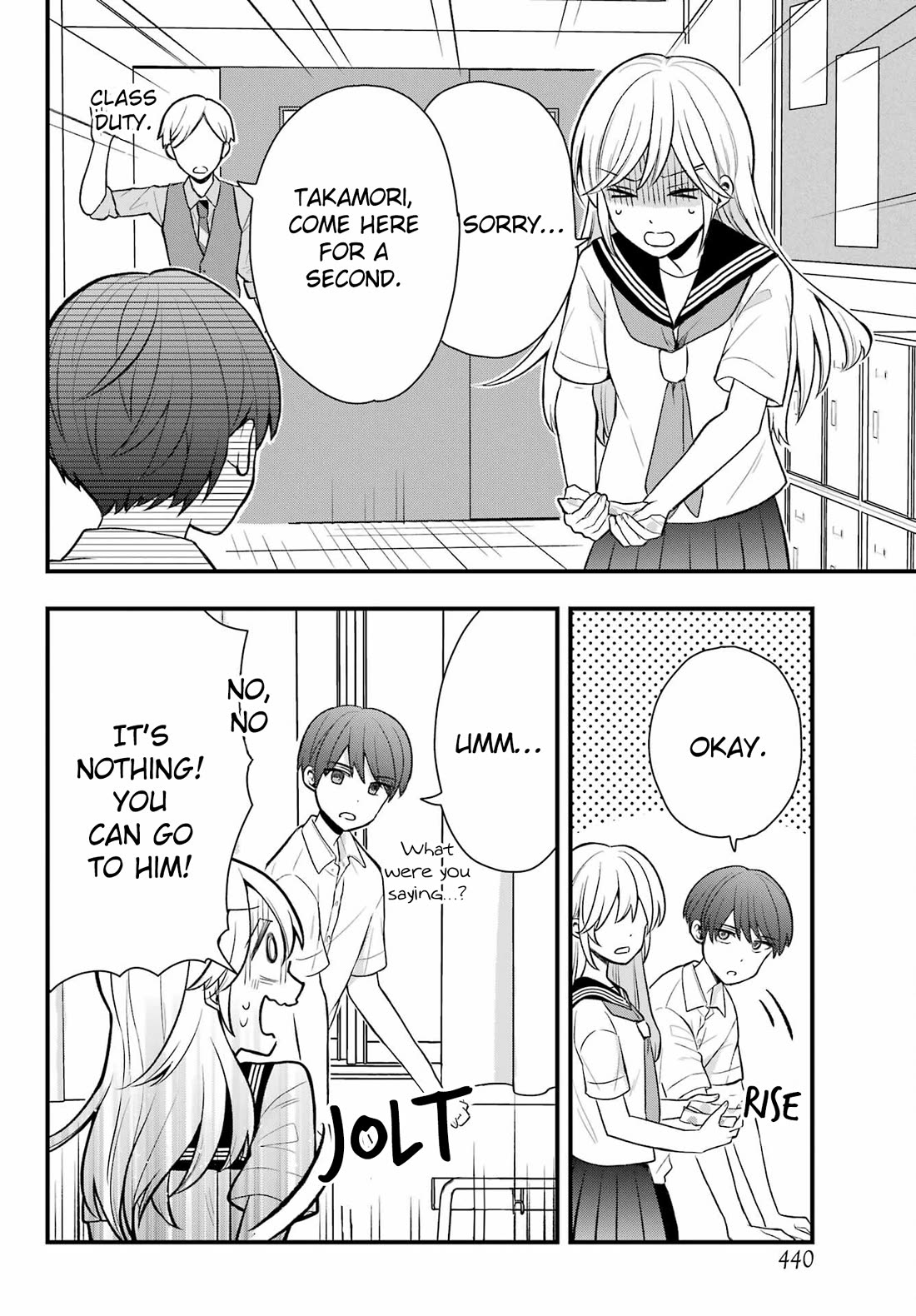 I Wanna Shut up Takamori-kun!! Chapter 6 page 8 - Chapter 6