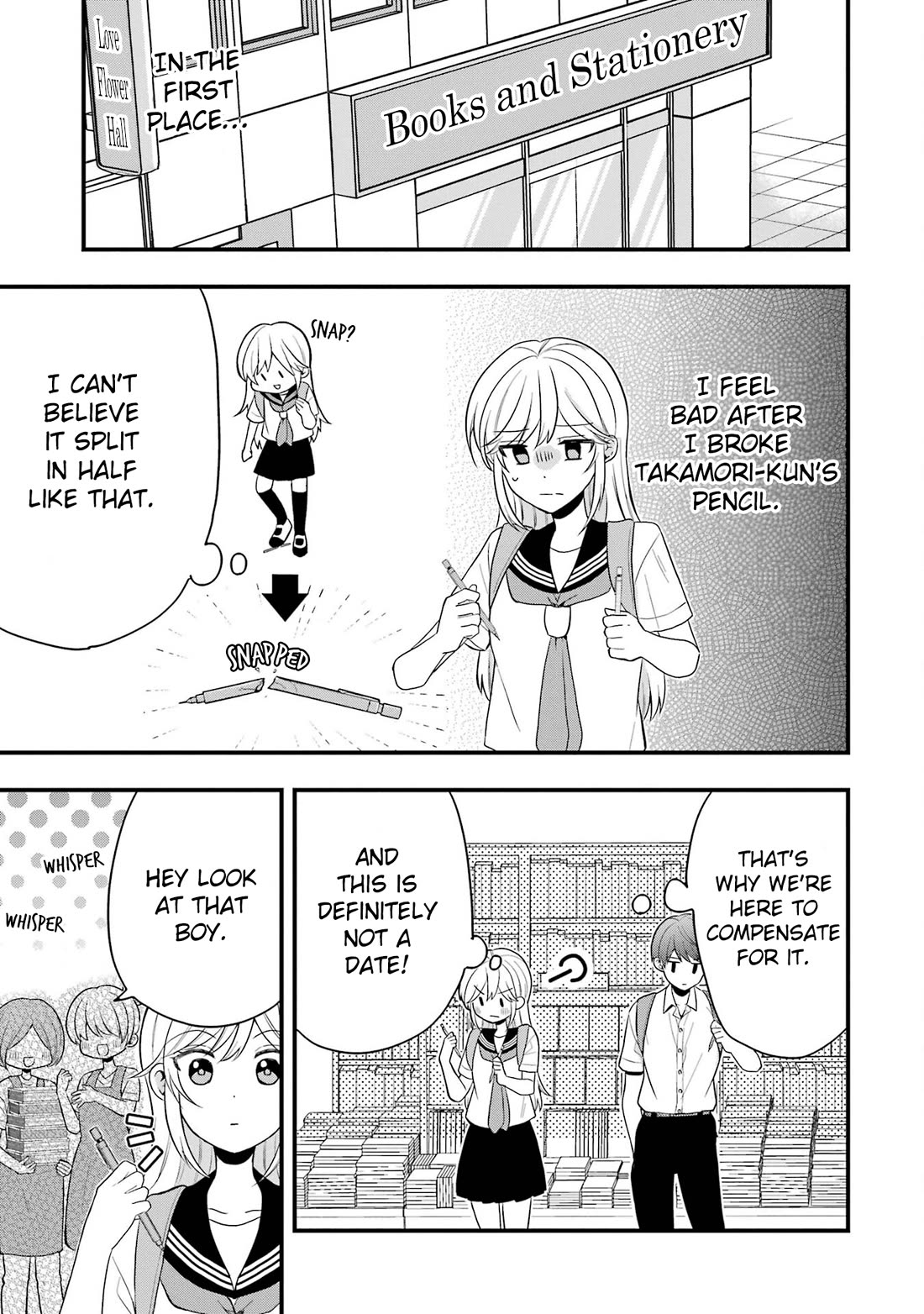 I Wanna Shut up Takamori-kun!! Chapter 7 page 4 - Chapter 7