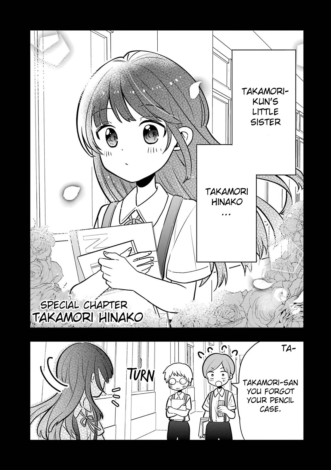 I Wanna Shut up Takamori-kun!! Chapter 8.5 page 1 - Chapter 8.5: Special Chapter 2