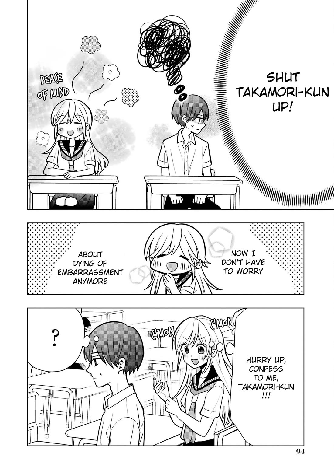 I Wanna Shut up Takamori-kun!! Chapter 8 page 10 - Chapter 8