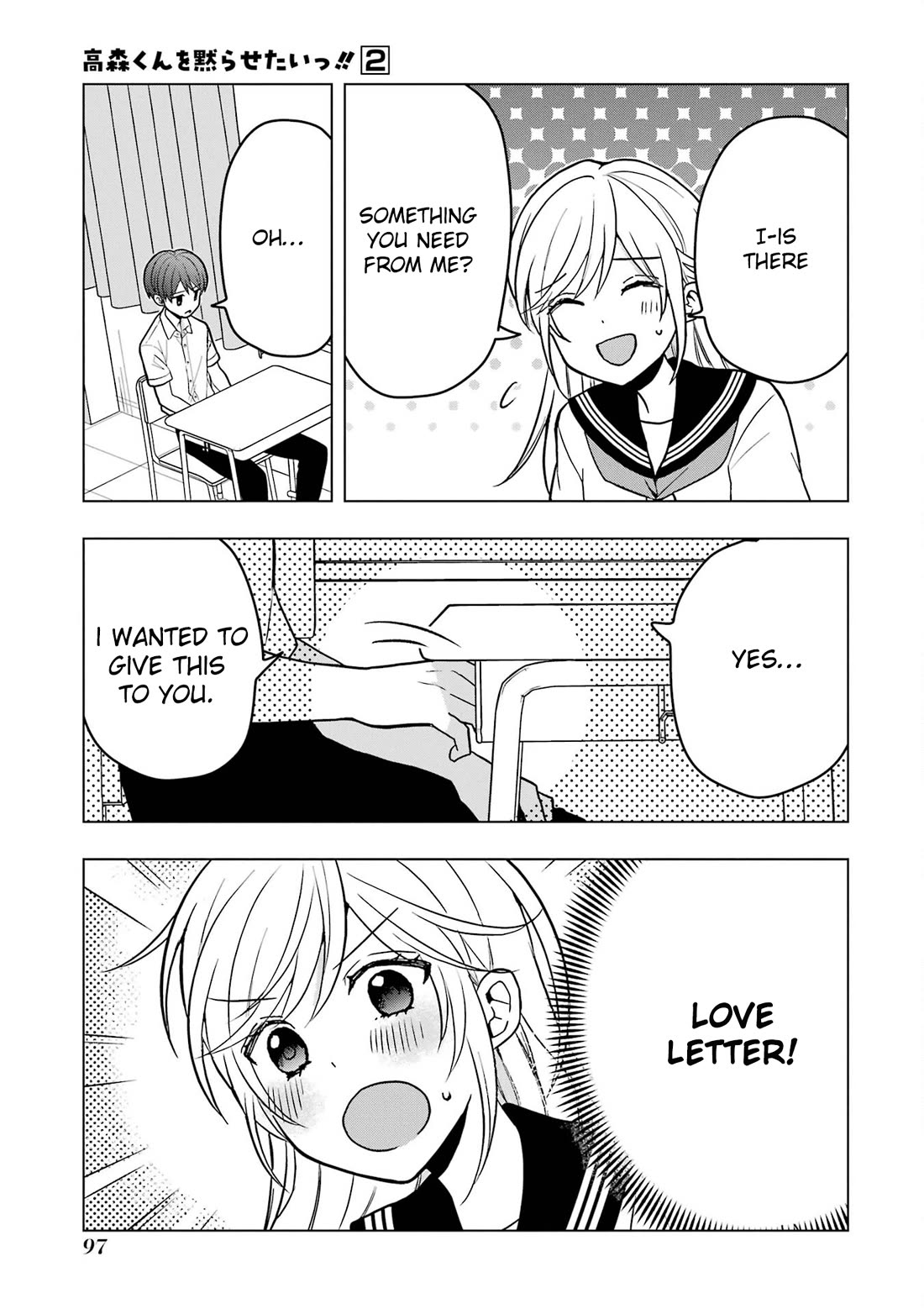 I Wanna Shut up Takamori-kun!! Chapter 8 page 13 - Chapter 8