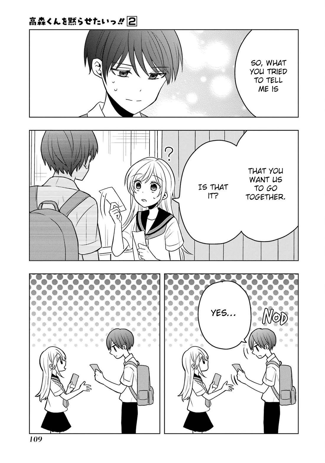 I Wanna Shut up Takamori-kun!! Chapter 8 page 25 - Chapter 8