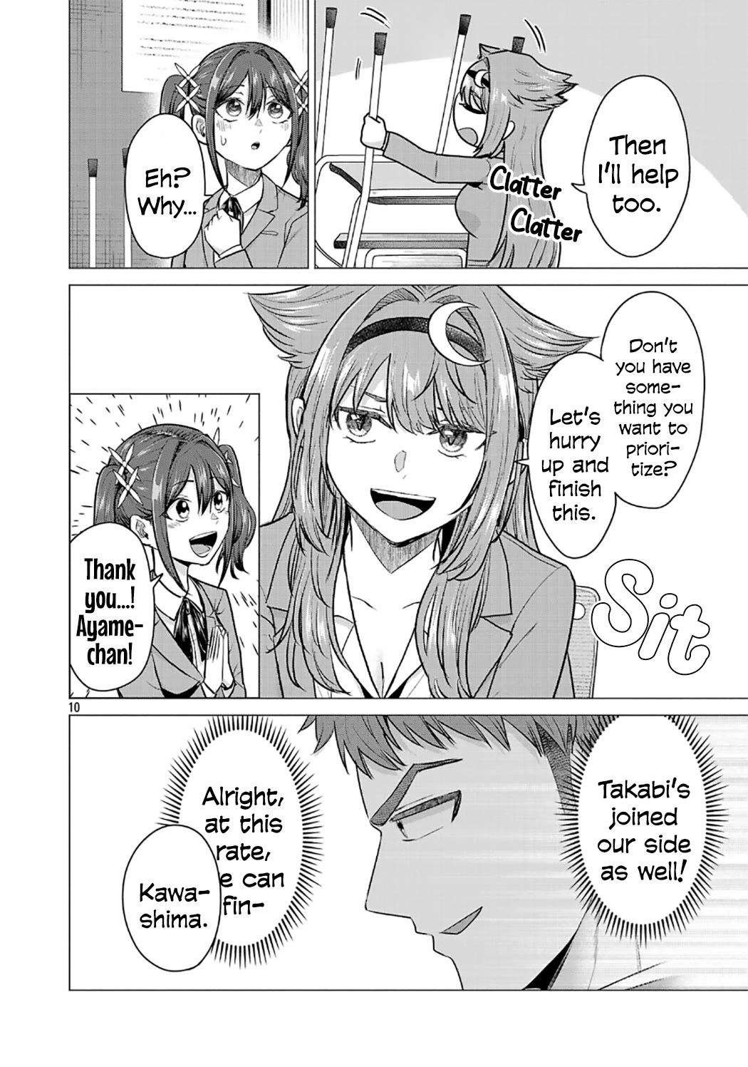 I Want the Losing Heroine to Win!! Chapter 10 page 10 - Chapter 10: I Want to Finish These Remedial Worksheets!
