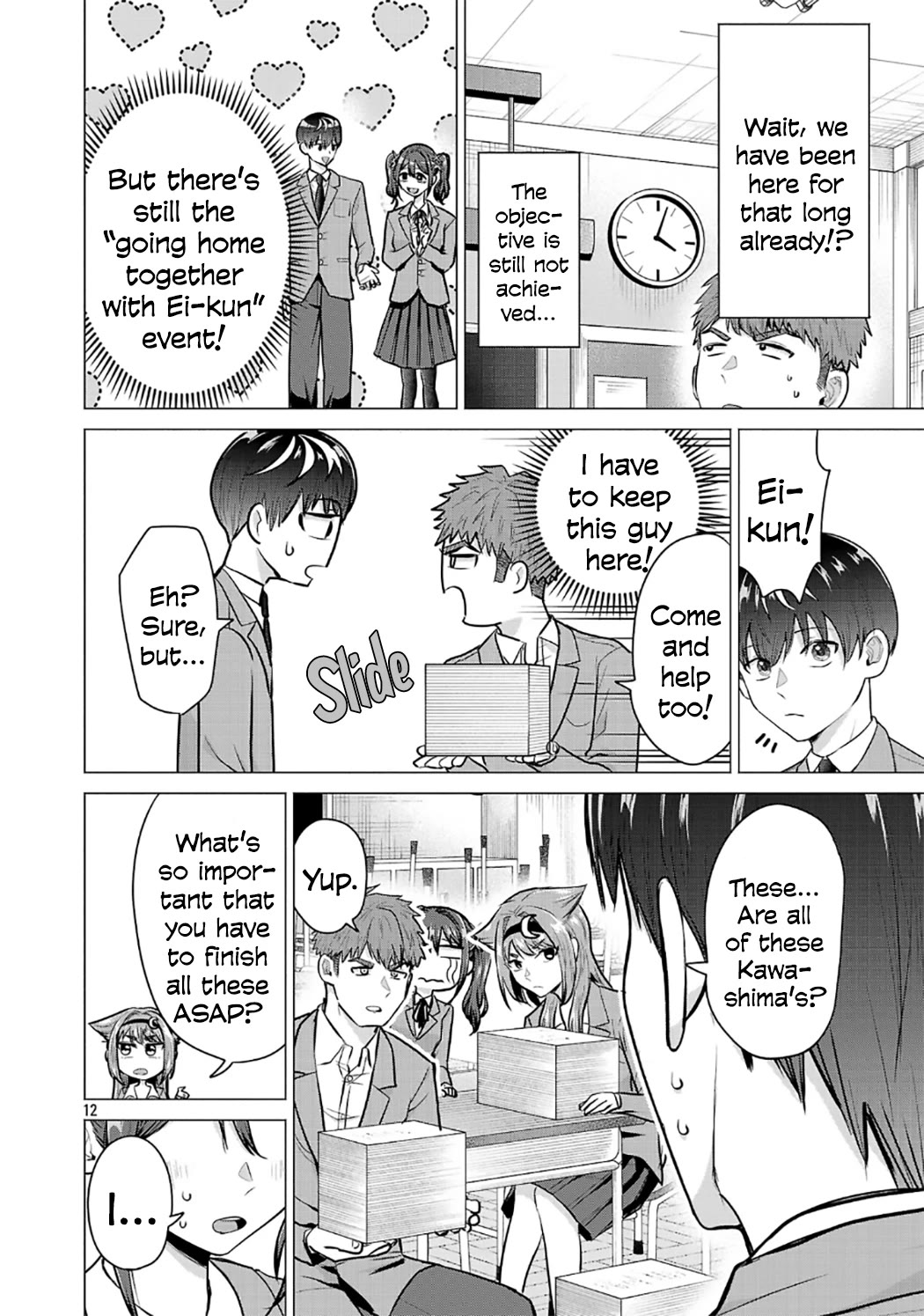 I Want the Losing Heroine to Win!! Chapter 10 page 12 - Chapter 10: I Want to Finish These Remedial Worksheets!