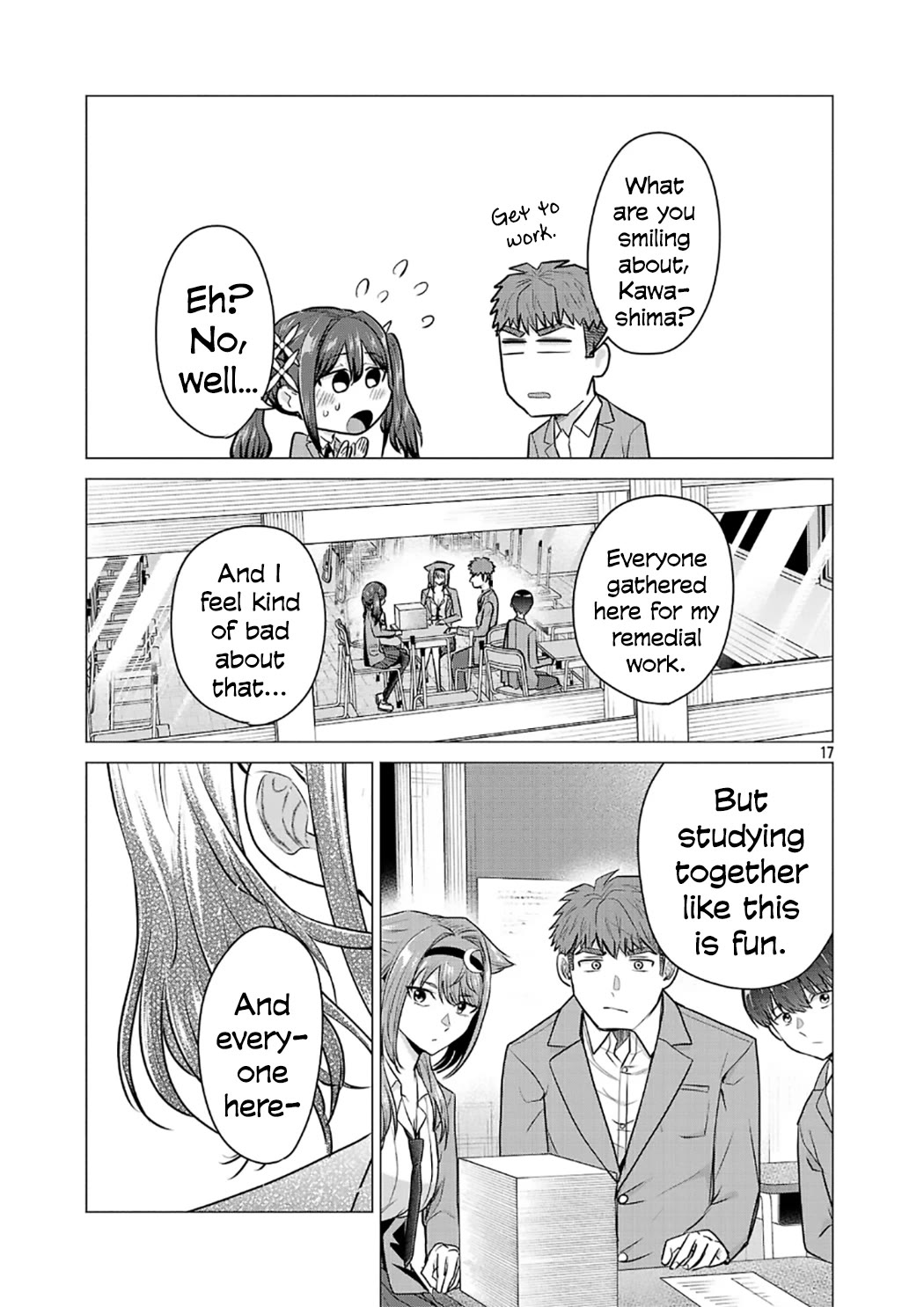 I Want the Losing Heroine to Win!! Chapter 10 page 17 - Chapter 10: I Want to Finish These Remedial Worksheets!