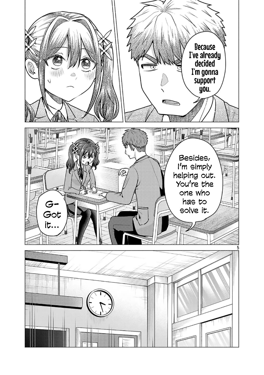 I Want the Losing Heroine to Win!! Chapter 10 page 5 - Chapter 10: I Want to Finish These Remedial Worksheets!
