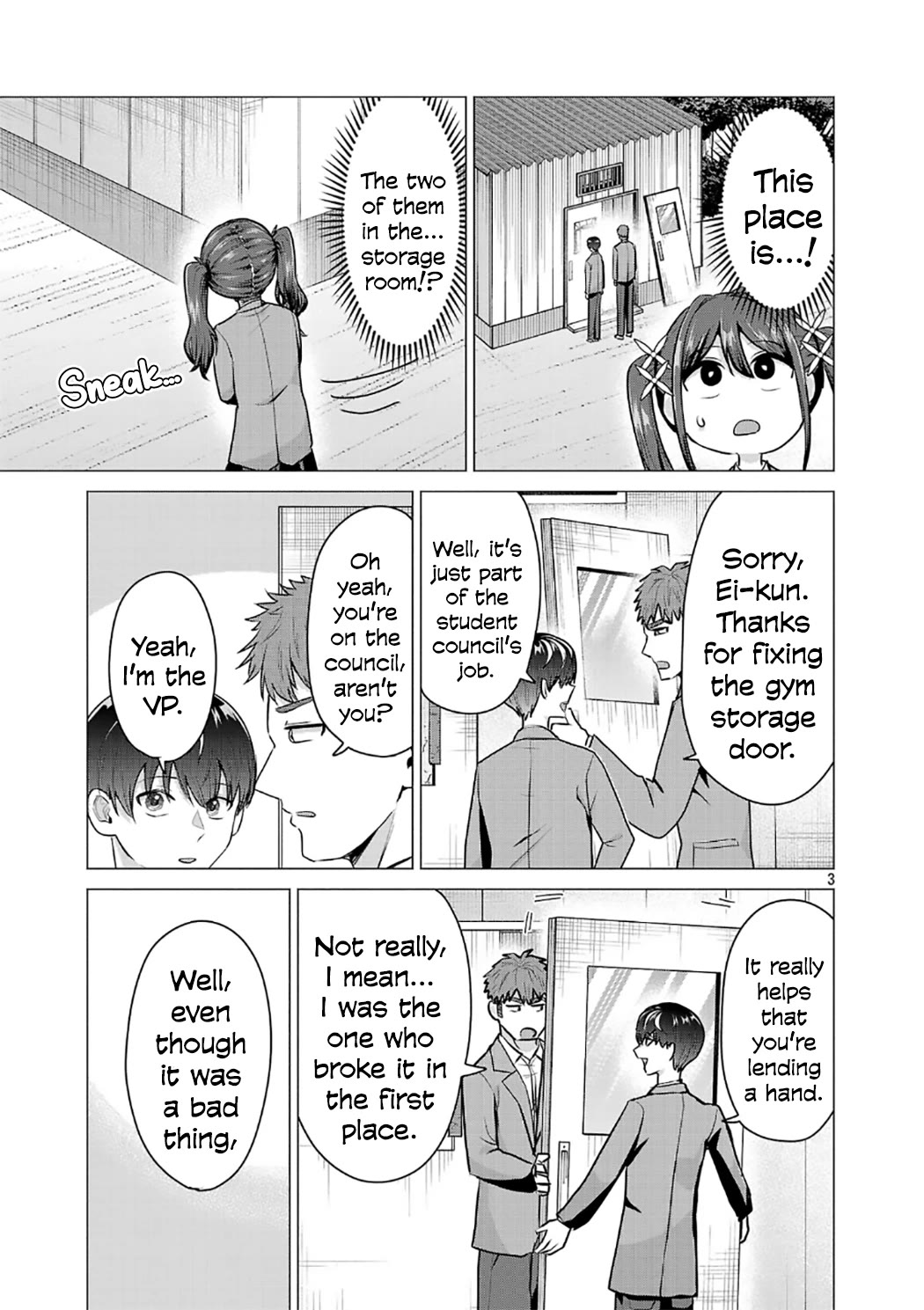 I Want the Losing Heroine to Win!! Chapter 11 page 3 - Chapter 11: I Want to Investigate Their Relationship!