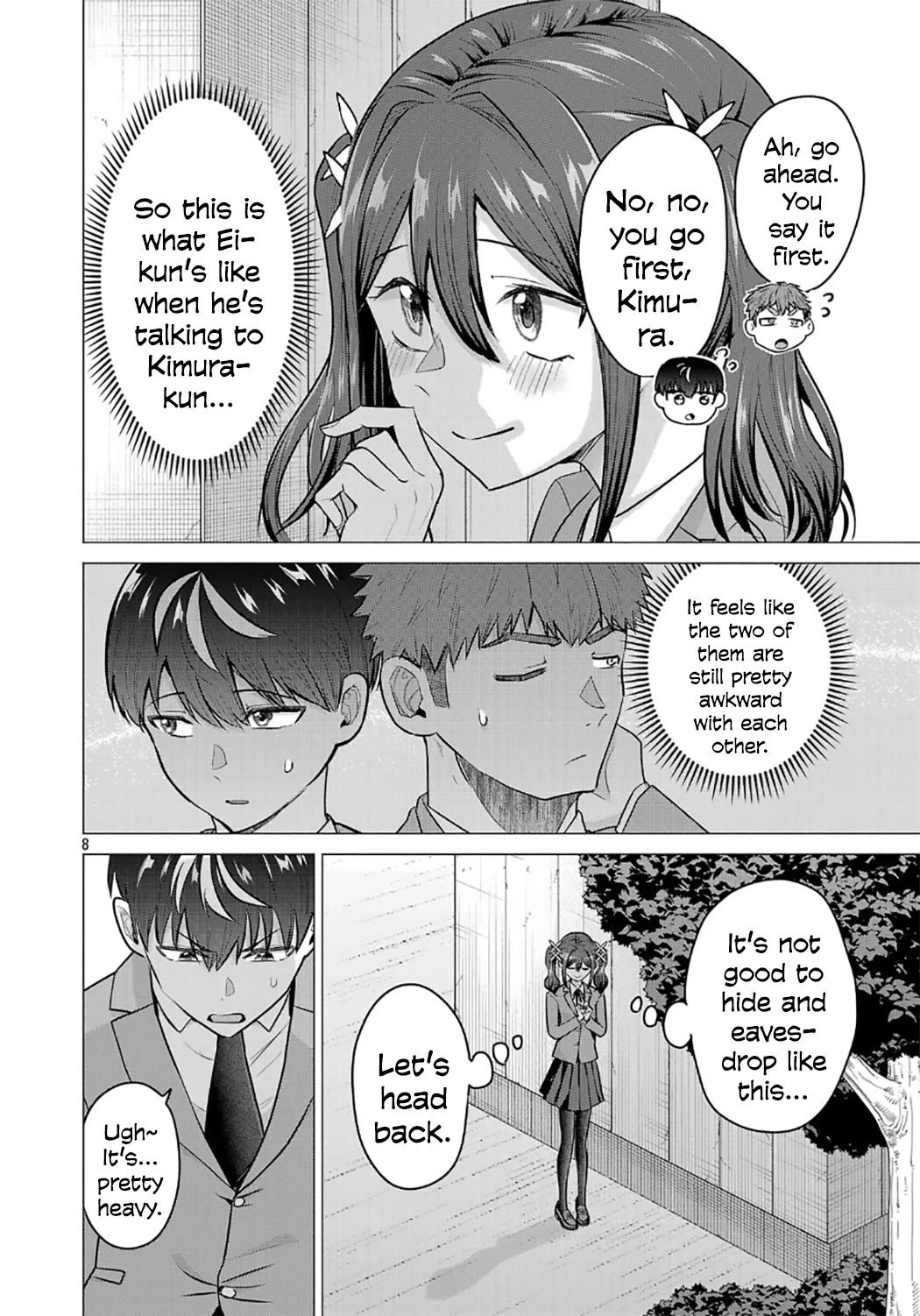 I Want the Losing Heroine to Win!! Chapter 11 page 8 - Chapter 11: I Want to Investigate Their Relationship!