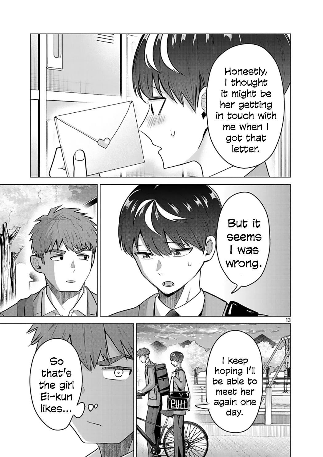 I Want the Losing Heroine to Win!! Chapter 12 page 13 - Chapter 12: I Want to Find Out Who He Likes!