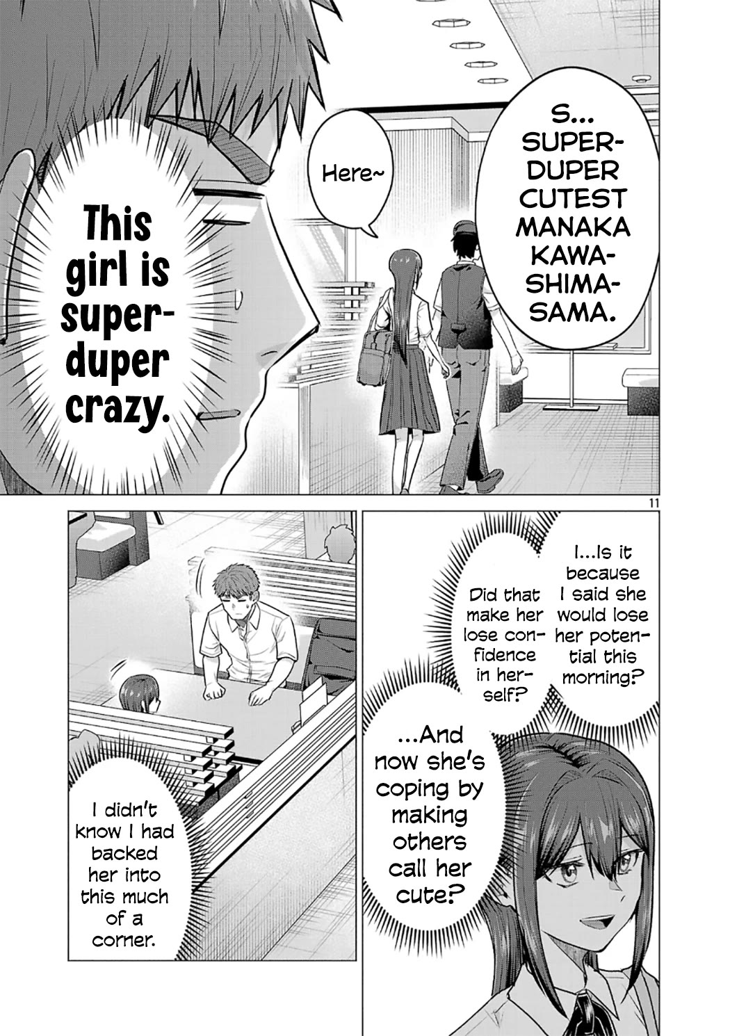 I Want the Losing Heroine to Win!! Chapter 14 page 11 - Chapter 14: Manato Kawashima Wants to Investigate!