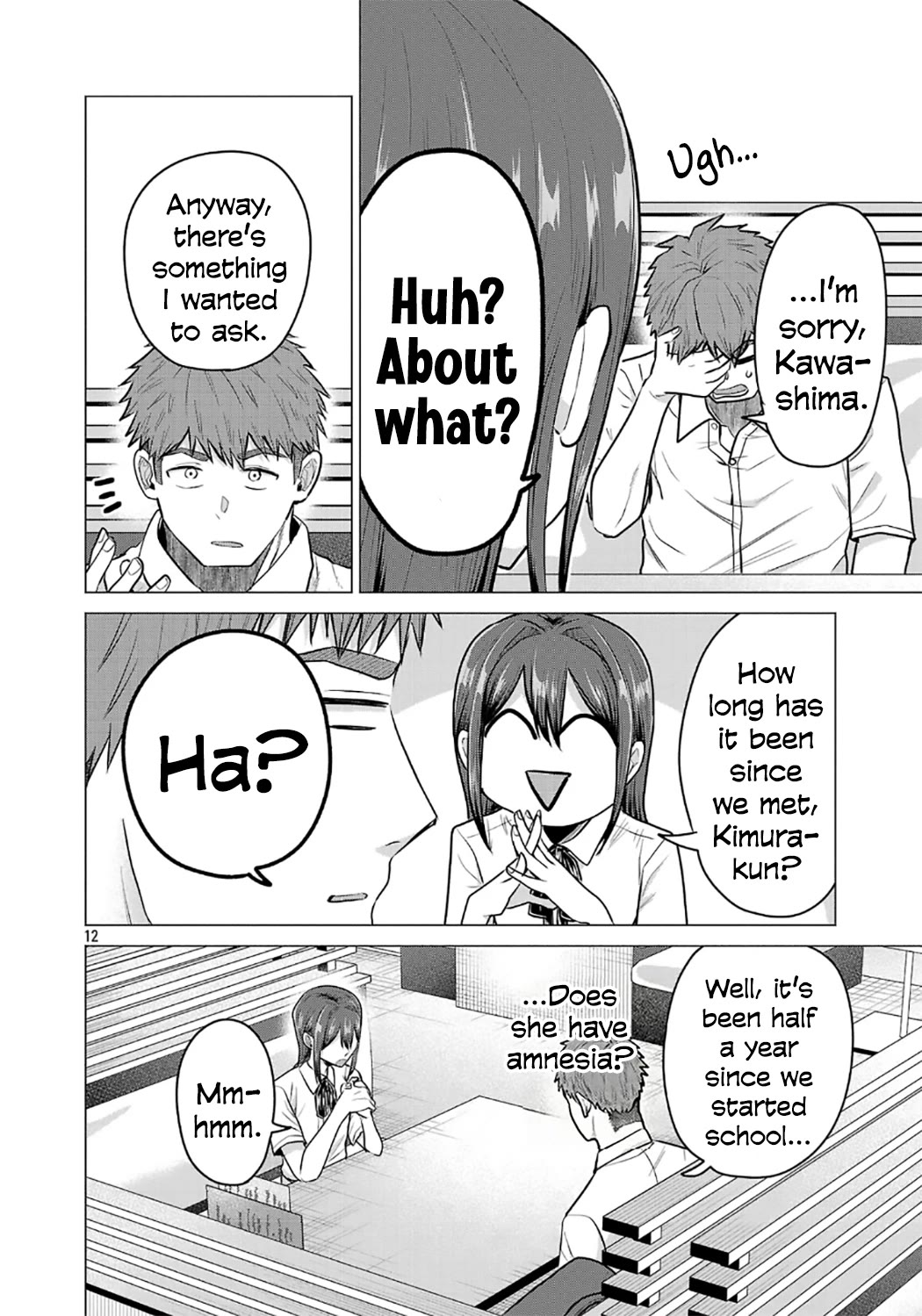 I Want the Losing Heroine to Win!! Chapter 14 page 12 - Chapter 14: Manato Kawashima Wants to Investigate!