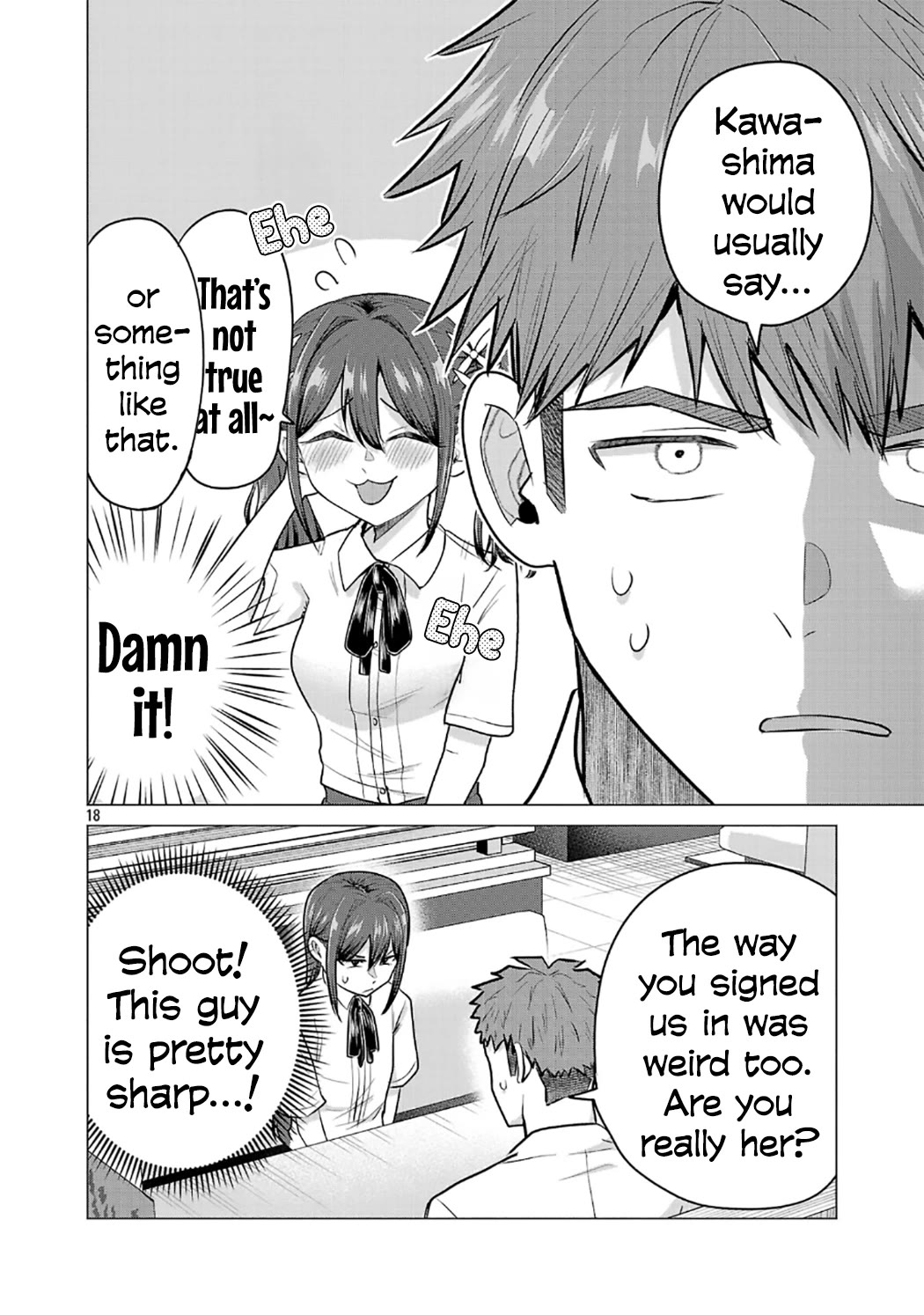 I Want the Losing Heroine to Win!! Chapter 14 page 18 - Chapter 14: Manato Kawashima Wants to Investigate!