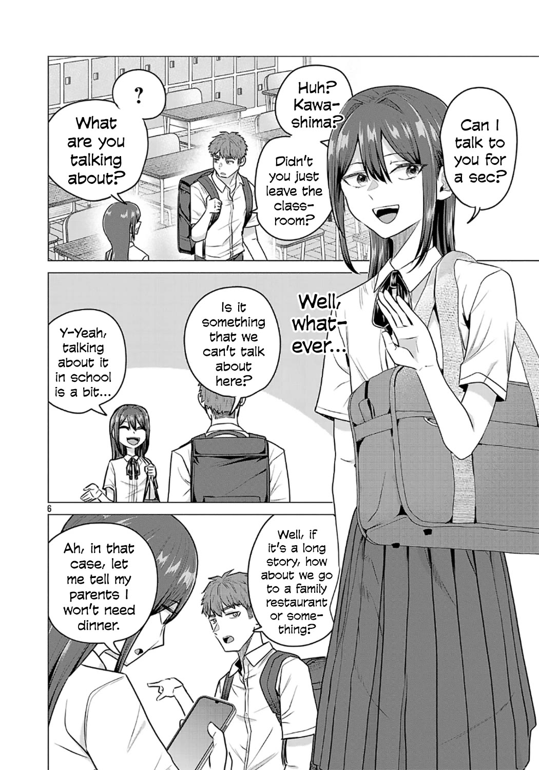 I Want the Losing Heroine to Win!! Chapter 14 page 6 - Chapter 14: Manato Kawashima Wants to Investigate!