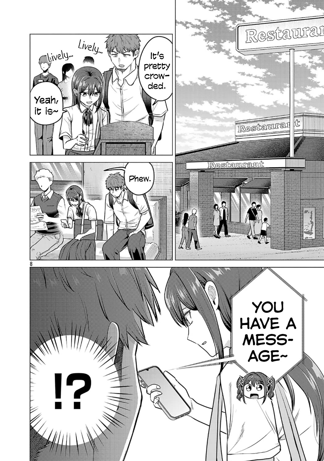 I Want the Losing Heroine to Win!! Chapter 14 page 8 - Chapter 14: Manato Kawashima Wants to Investigate!