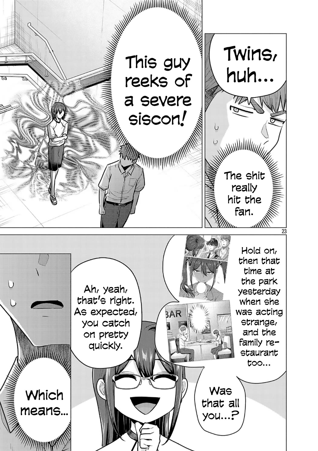 I Want the Losing Heroine to Win!! Chapter 15 page 23 - Chapter 15: I Want the Conquer the Pool Cleaning Event!