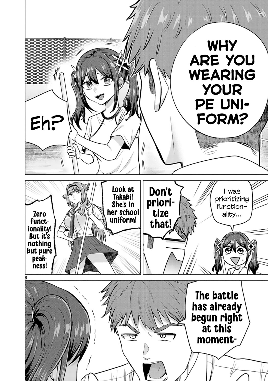 I Want the Losing Heroine to Win!! Chapter 15 page 6 - Chapter 15: I Want the Conquer the Pool Cleaning Event!