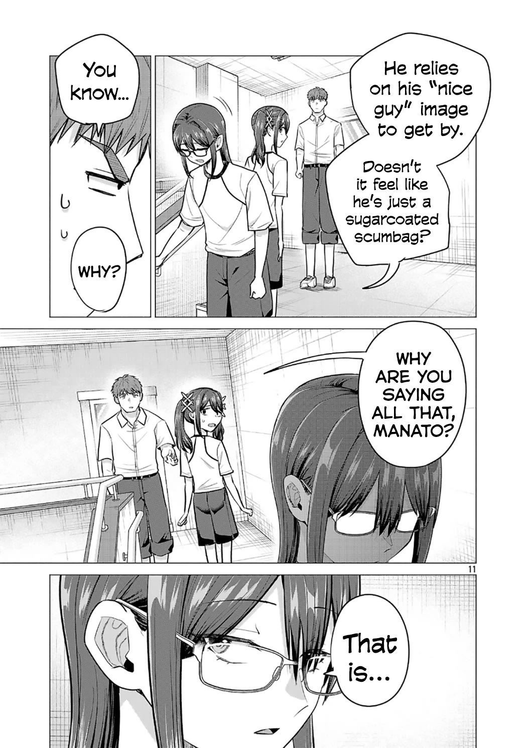 I Want the Losing Heroine to Win!! Chapter 16 page 11 - Chapter 16: Manato Kawashima Wants to Interfere!