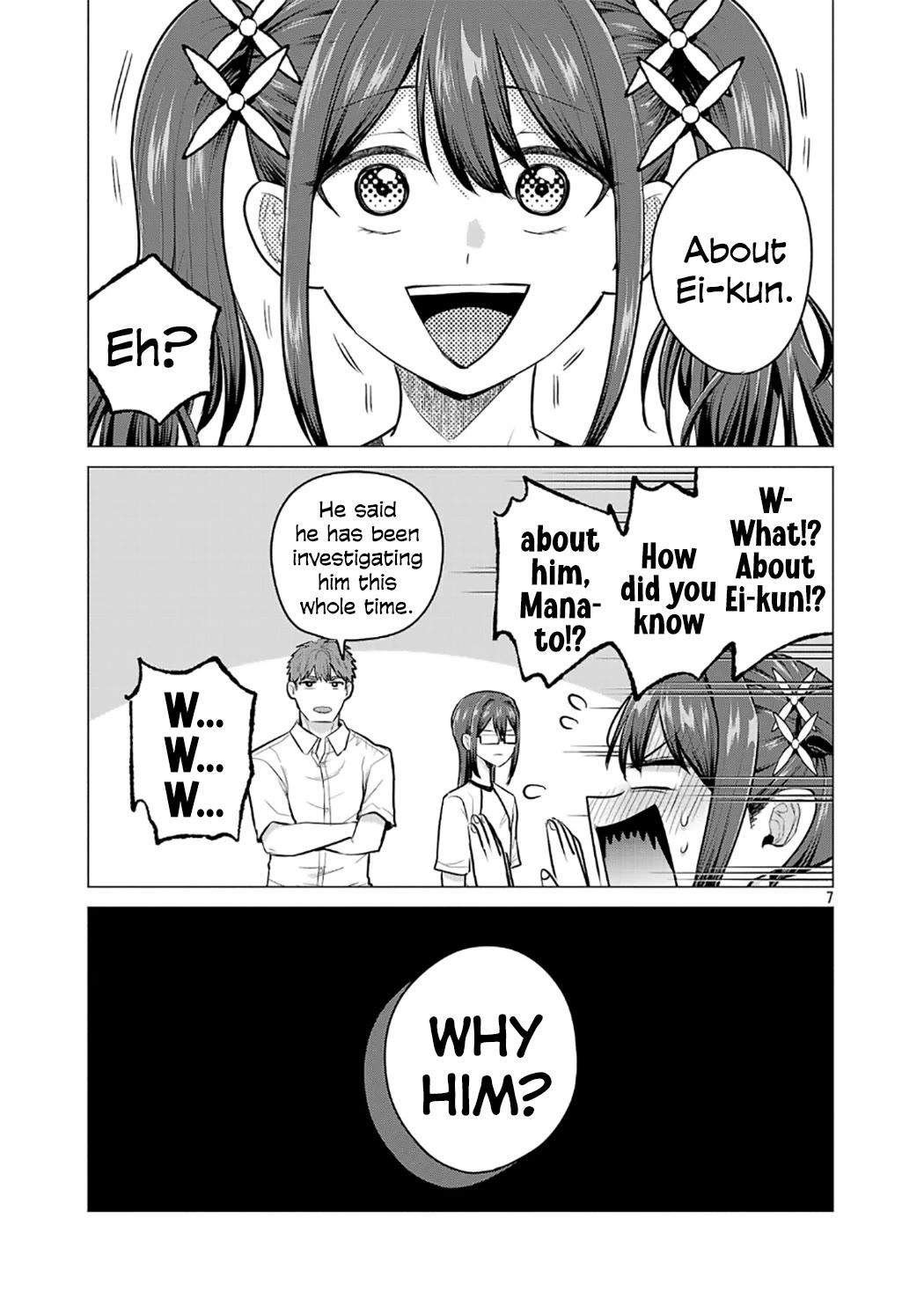 I Want the Losing Heroine to Win!! Chapter 16 page 7 - Chapter 16: Manato Kawashima Wants to Interfere!