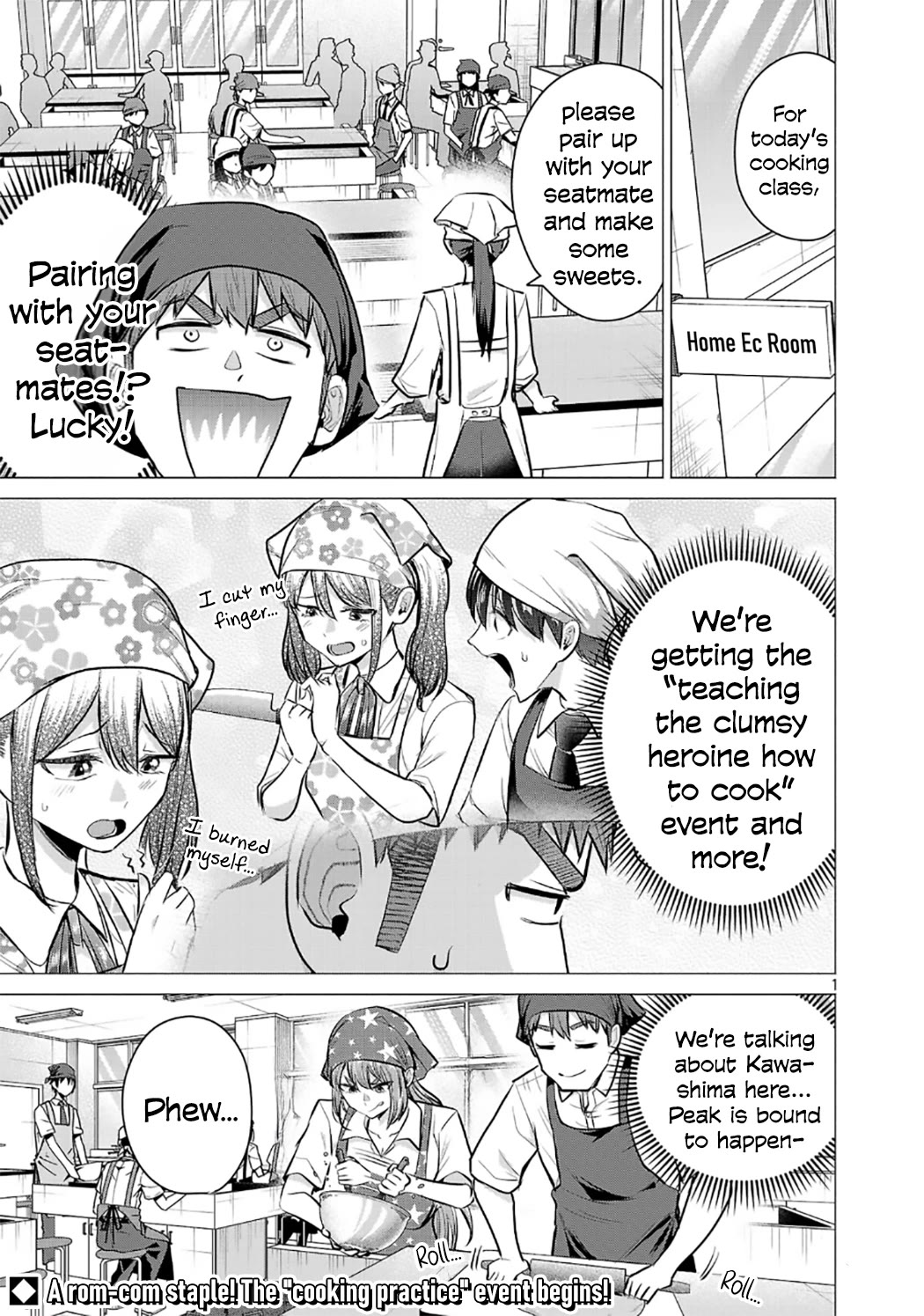 I Want the Losing Heroine to Win!! Chapter 17 page 1 - Chapter 17: Ayame Takabi Wants to Cook!
