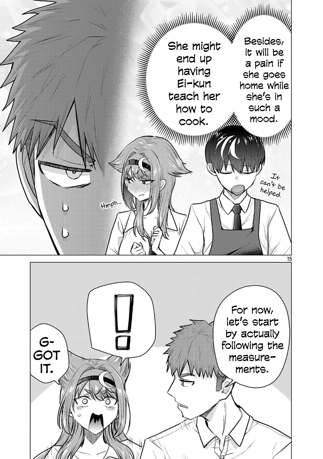 I Want the Losing Heroine to Win!! Chapter 17 page 15 - Chapter 17: Ayame Takabi Wants to Cook!