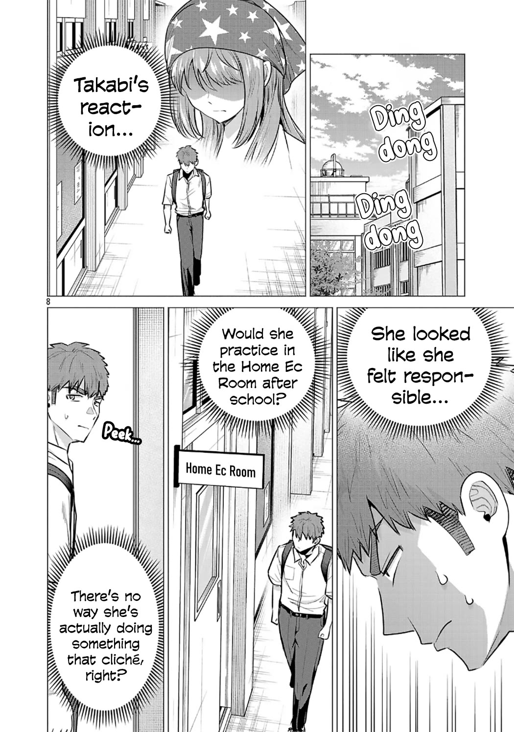 I Want the Losing Heroine to Win!! Chapter 17 page 8 - Chapter 17: Ayame Takabi Wants to Cook!