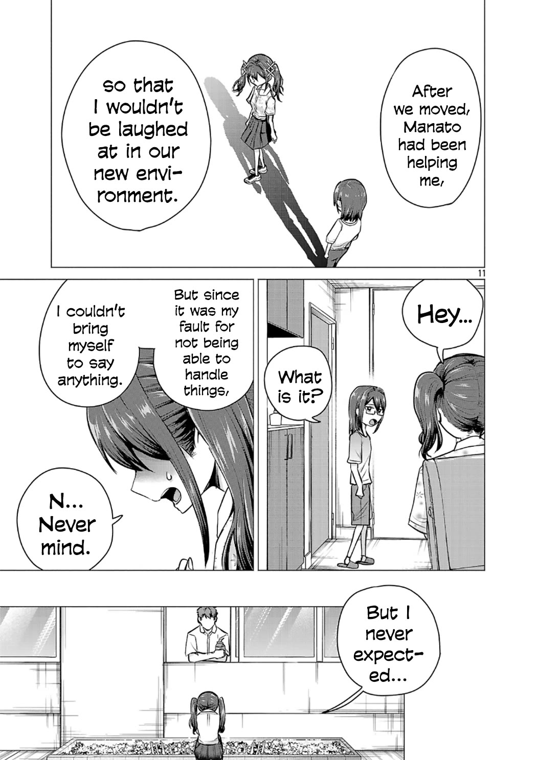 I Want the Losing Heroine to Win!! Chapter 18 page 11 - Chapter 18: Manaka Kawashima Wants to Reveal It!