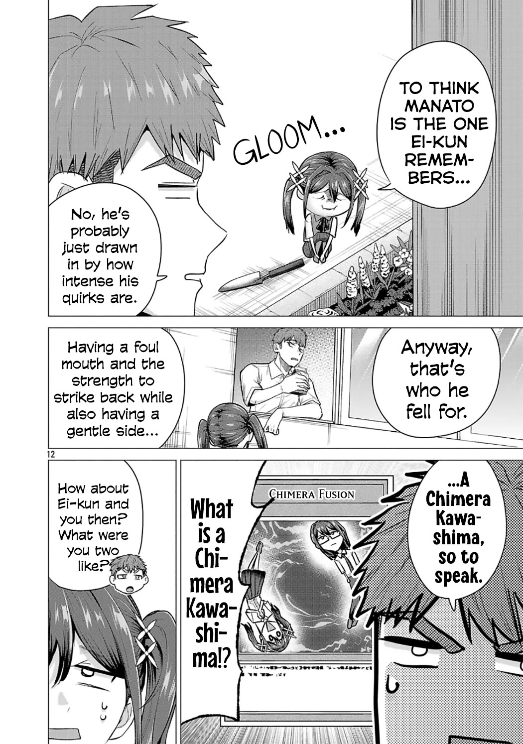 I Want the Losing Heroine to Win!! Chapter 18 page 12 - Chapter 18: Manaka Kawashima Wants to Reveal It!