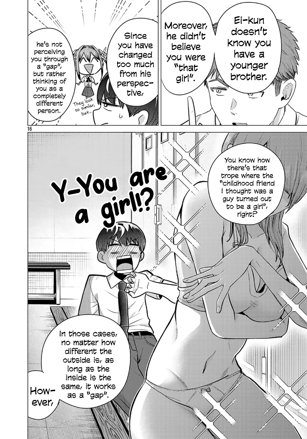I Want the Losing Heroine to Win!! Chapter 18 page 16 - Chapter 18: Manaka Kawashima Wants to Reveal It!