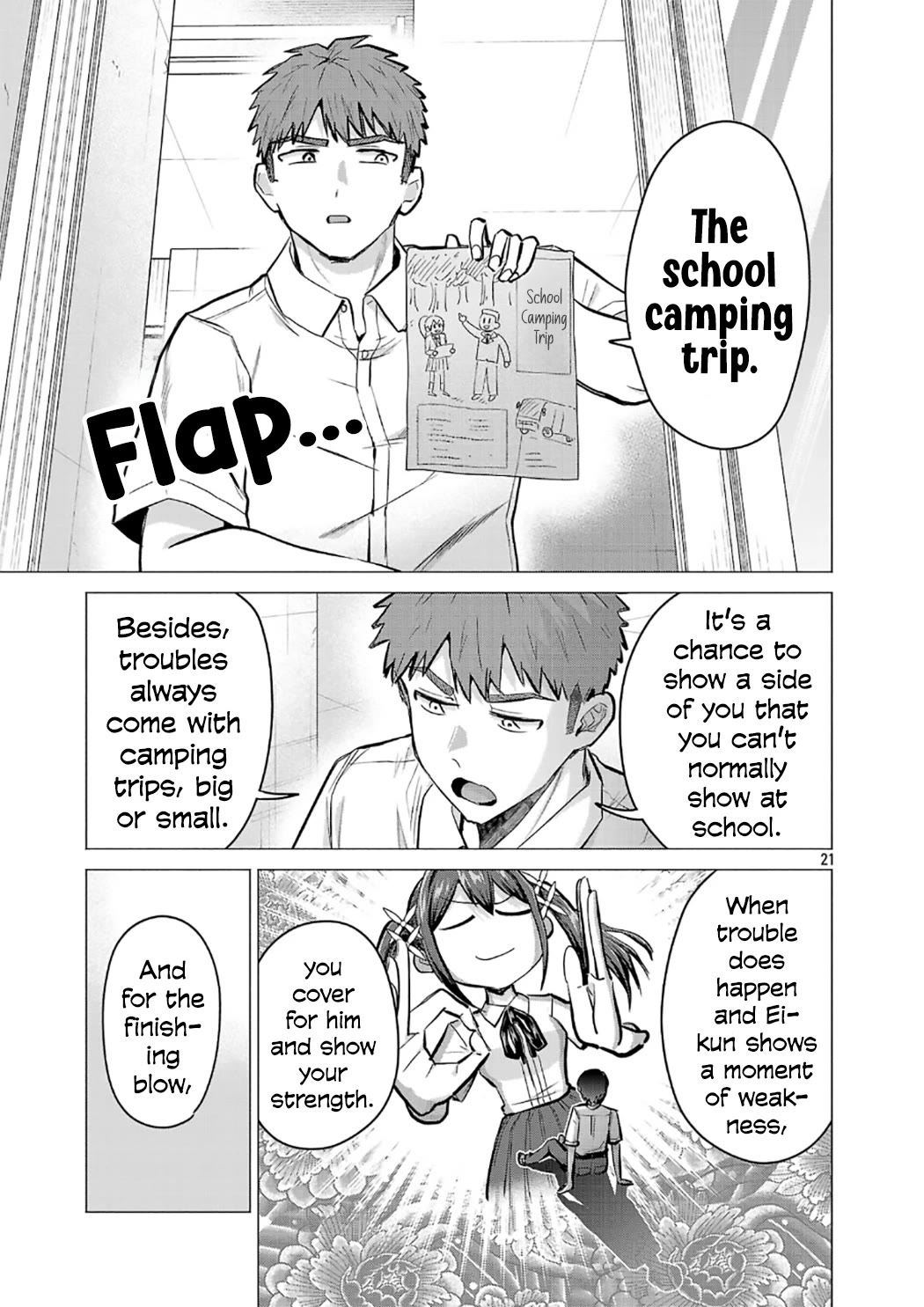 I Want the Losing Heroine to Win!! Chapter 18 page 21 - Chapter 18: Manaka Kawashima Wants to Reveal It!