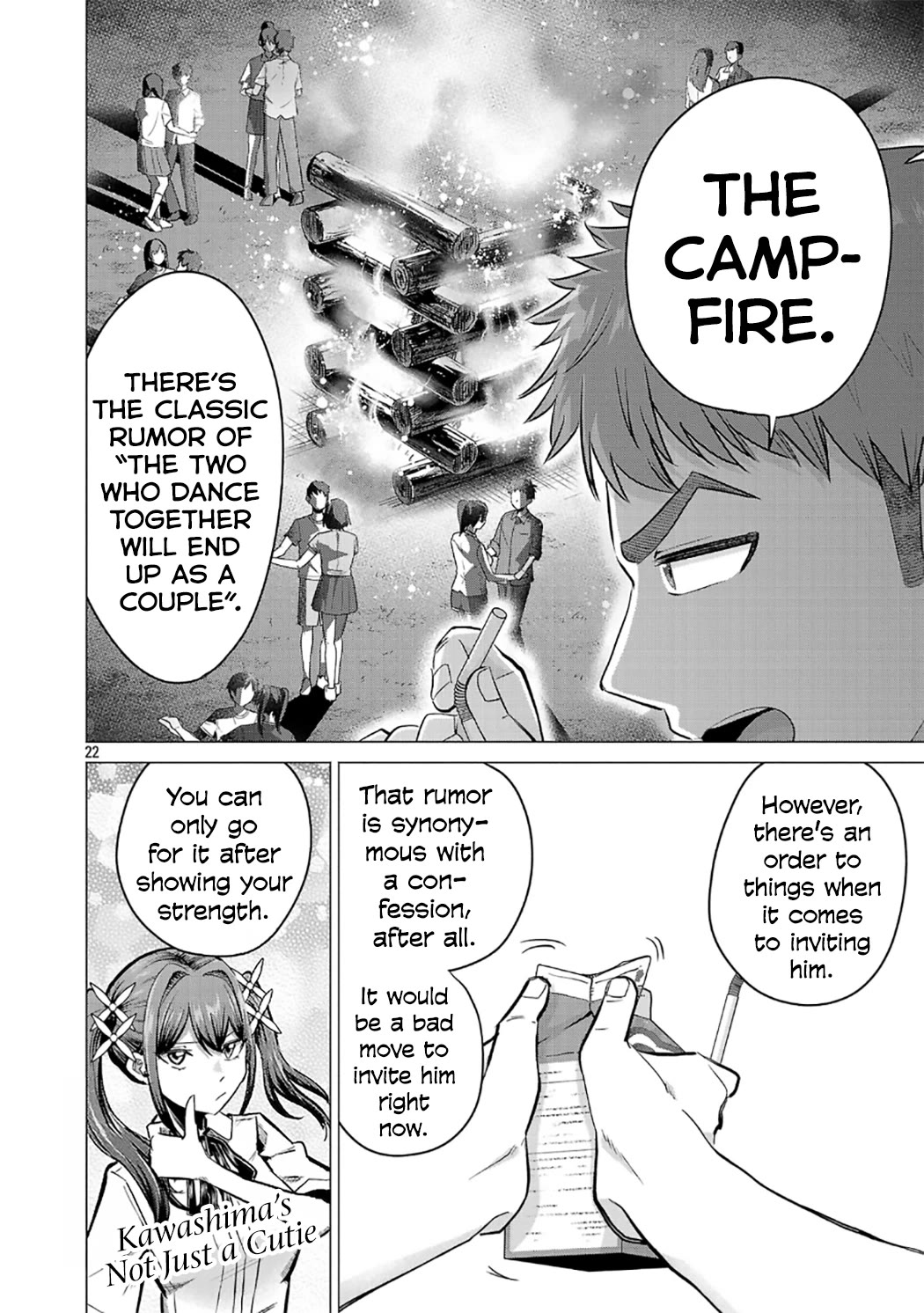 I Want the Losing Heroine to Win!! Chapter 18 page 22 - Chapter 18: Manaka Kawashima Wants to Reveal It!