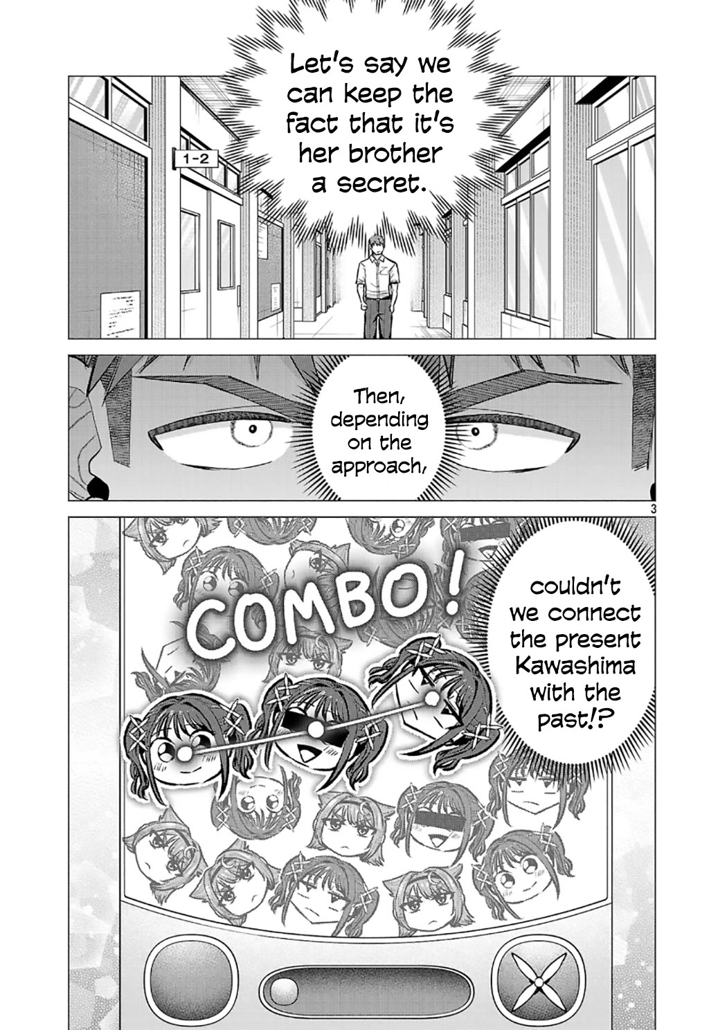I Want the Losing Heroine to Win!! Chapter 18 page 3 - Chapter 18: Manaka Kawashima Wants to Reveal It!