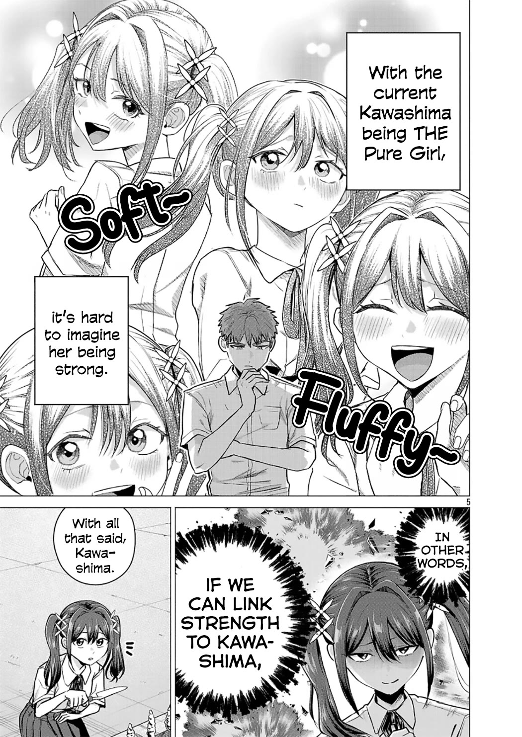I Want the Losing Heroine to Win!! Chapter 18 page 5 - Chapter 18: Manaka Kawashima Wants to Reveal It!
