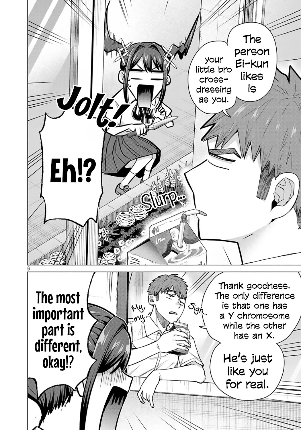 I Want the Losing Heroine to Win!! Chapter 18 page 6 - Chapter 18: Manaka Kawashima Wants to Reveal It!