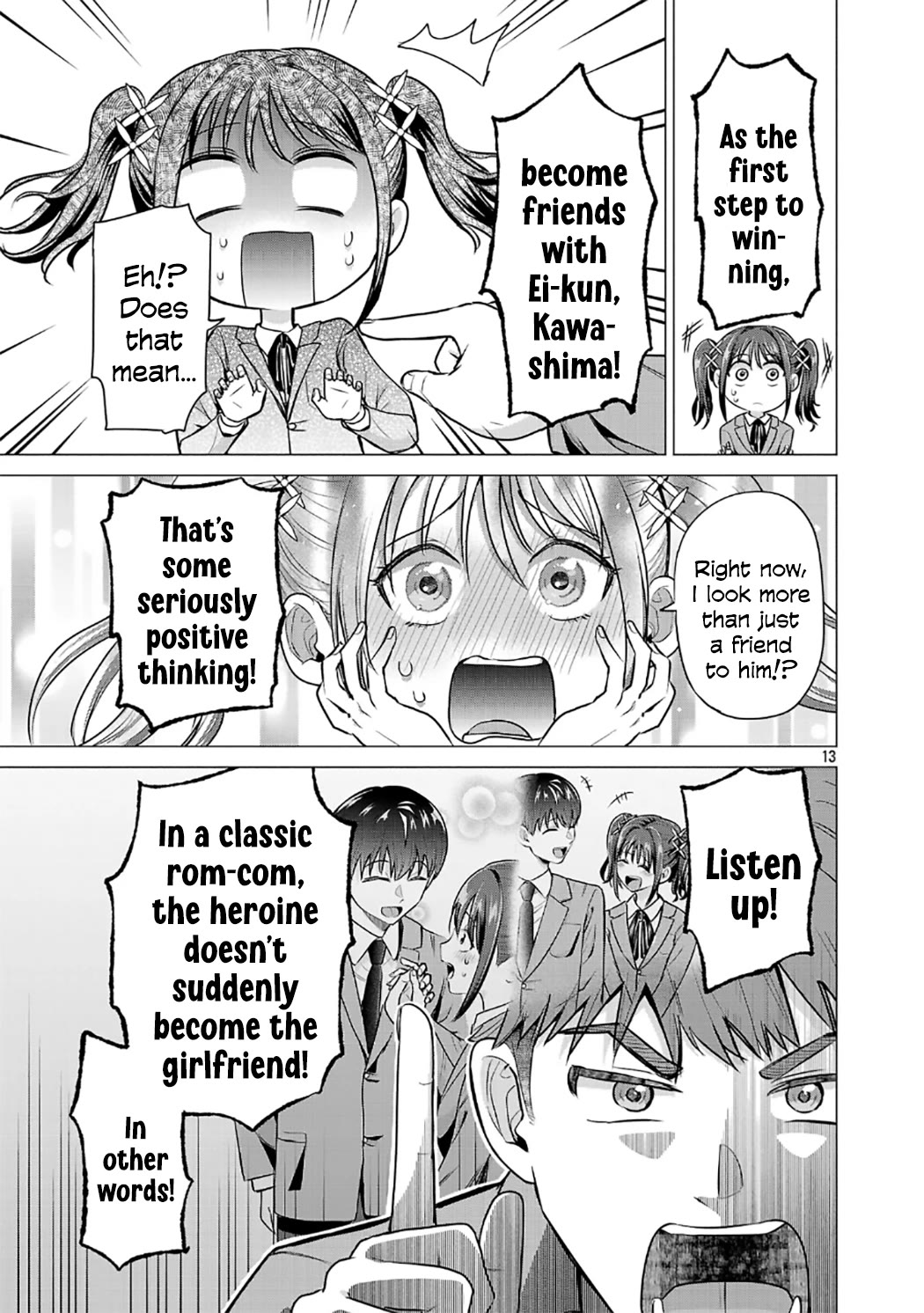 I Want the Losing Heroine to Win!! Chapter 2 page 13 - Chapter 2: I Want to Win the Seat Next to Him!