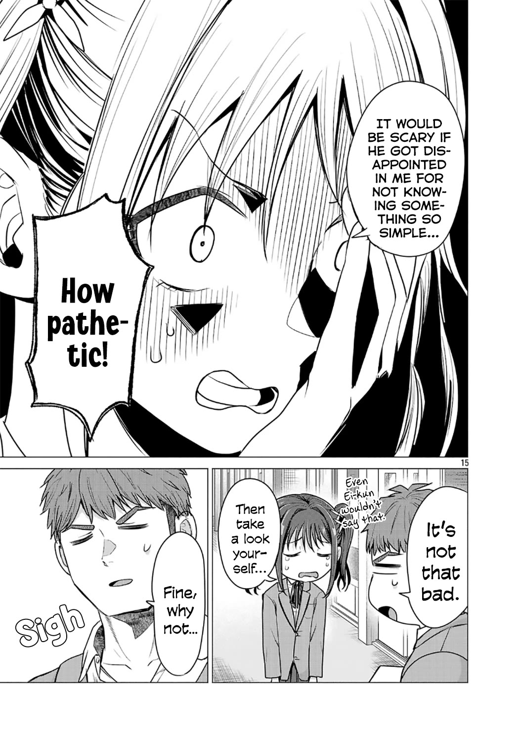 I Want the Losing Heroine to Win!! Chapter 2 page 15 - Chapter 2: I Want to Win the Seat Next to Him!