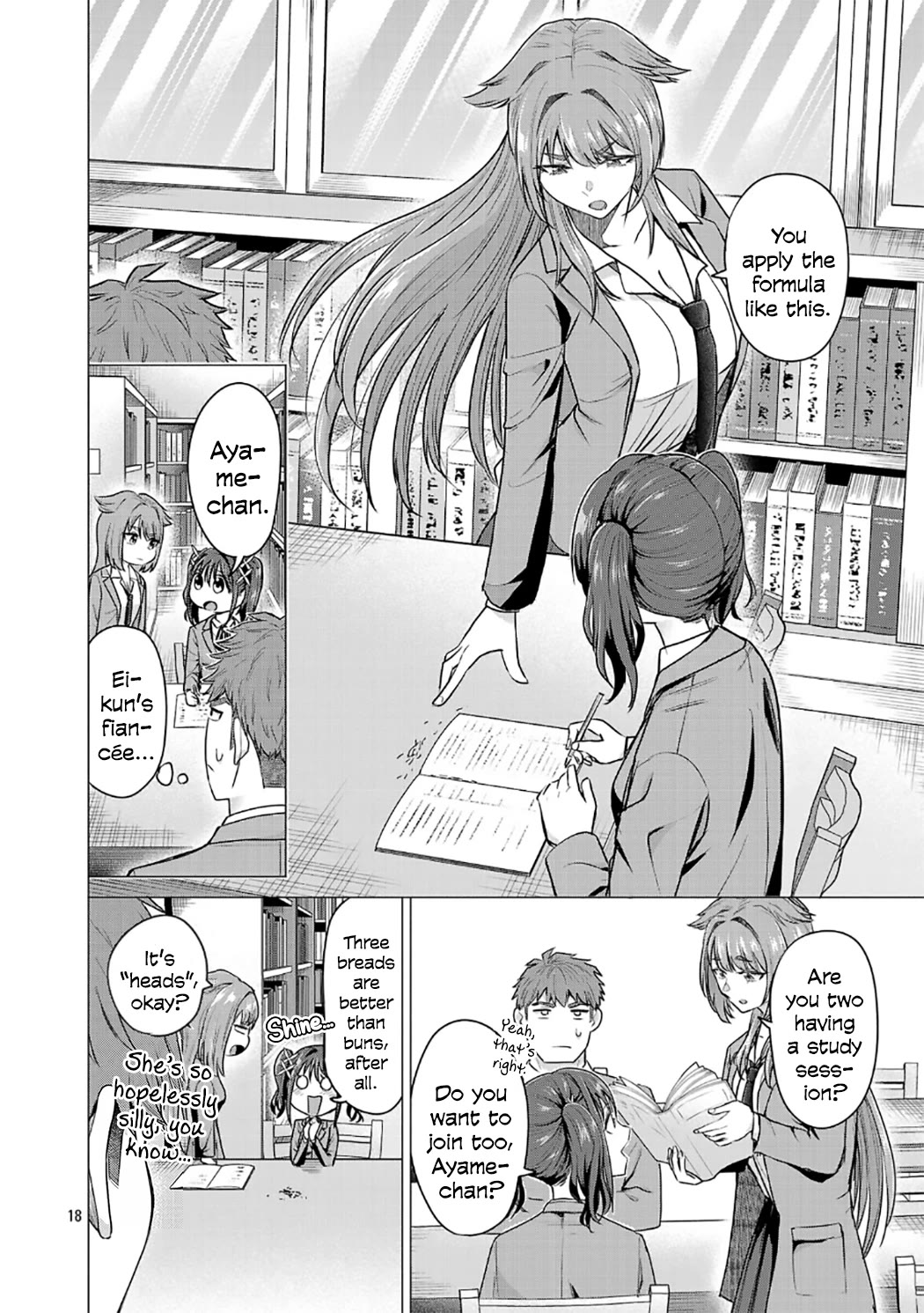 I Want the Losing Heroine to Win!! Chapter 2 page 18 - Chapter 2: I Want to Win the Seat Next to Him!
