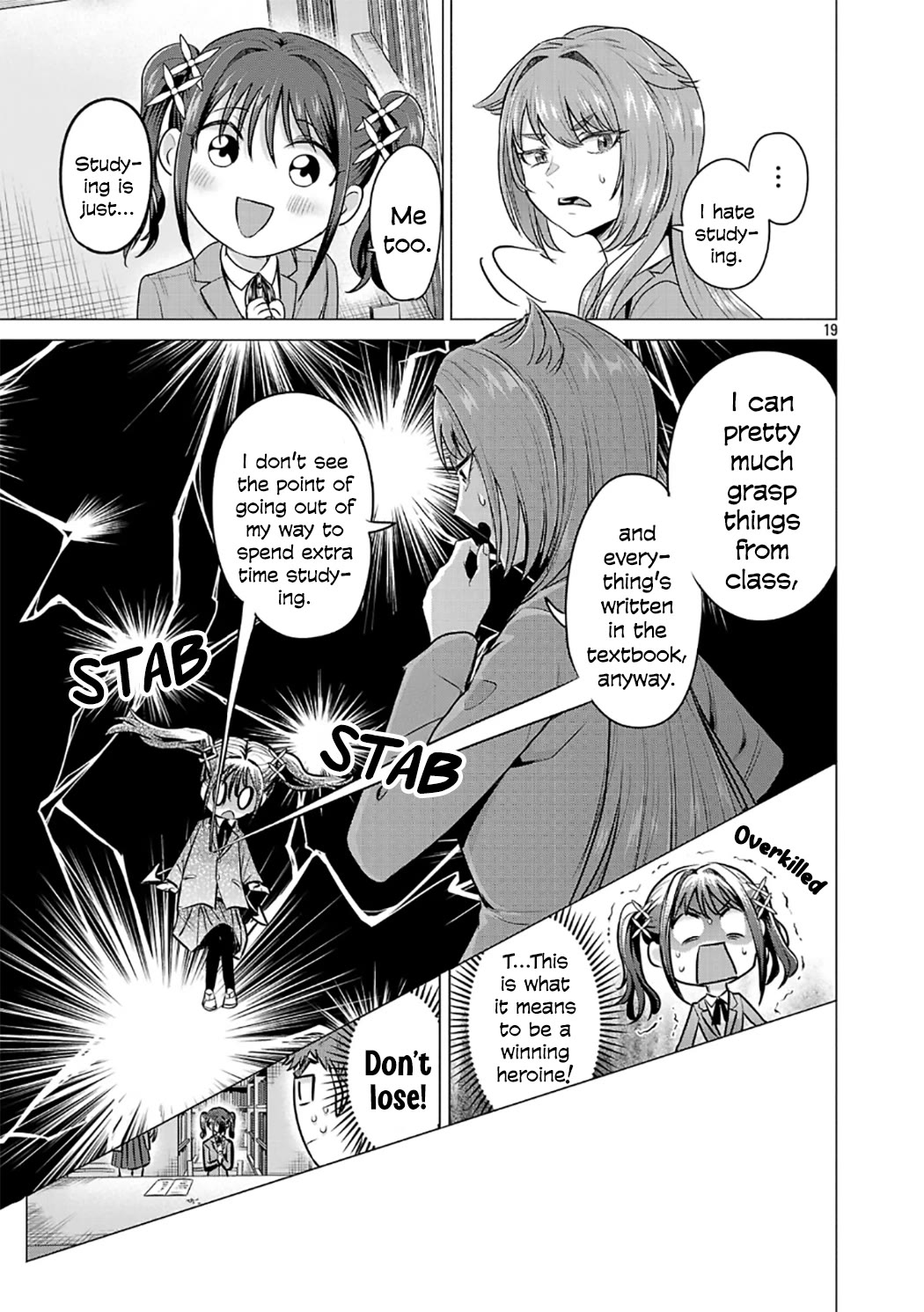 I Want the Losing Heroine to Win!! Chapter 2 page 19 - Chapter 2: I Want to Win the Seat Next to Him!